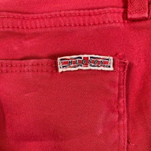 HUDSON JEANS women’s Skinny Red Jeans‎ Size 29 Pants - Picture 4 of 7